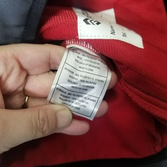 Free Country NWT Grey Black Jacket Boys Large Wind and water Resistant Softshell - Picture 3 of 13